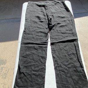 Size 14 Long Tall Sally linen pants
